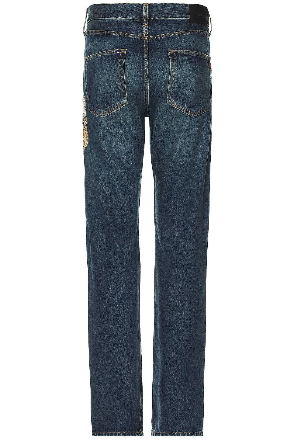 Undercover Hand Denim Jean in Blue Product Image