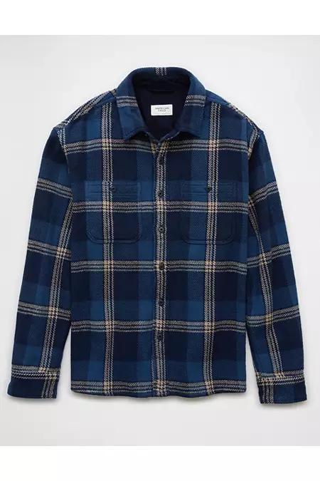 AE Textured Flannel Shirt Men's Product Image