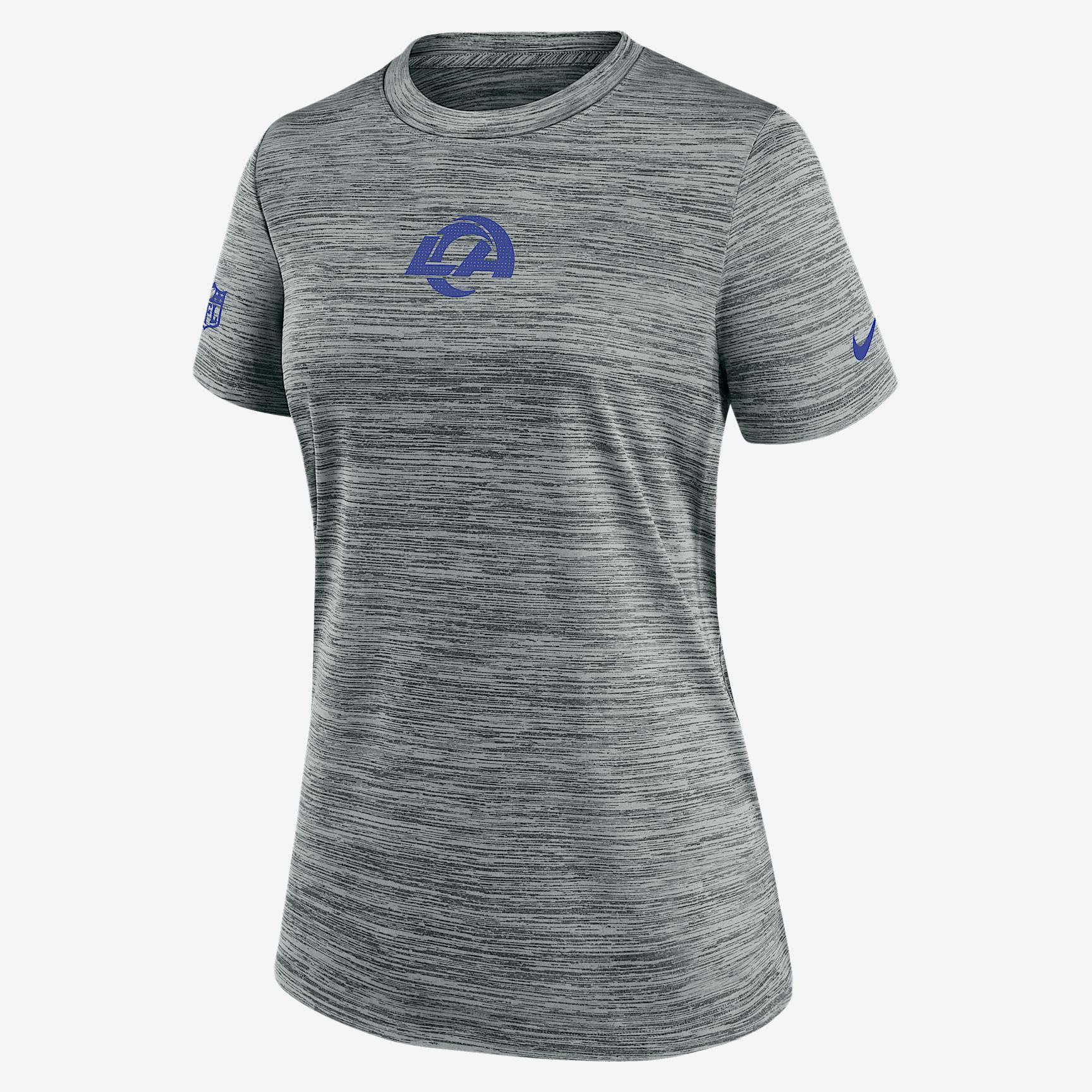 Kansas City Chiefs Sideline Team Issue Velocity Women's Nike Dri-FIT NFL T-Shirt Product Image