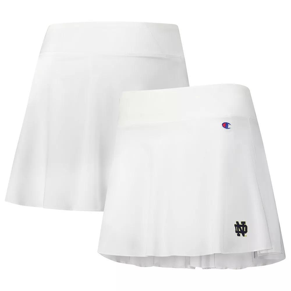 Women's Champion White Notre Dame Fighting Irish Tailgate Soft Touch Skort, Size: XL Product Image