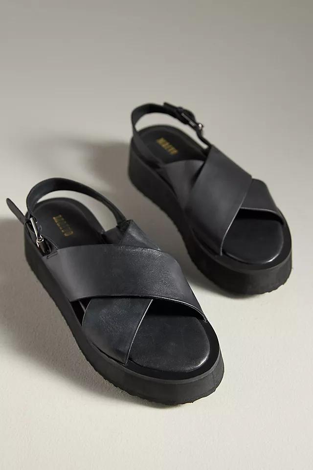 Maeve Cross-Strap Platform Sandals Product Image