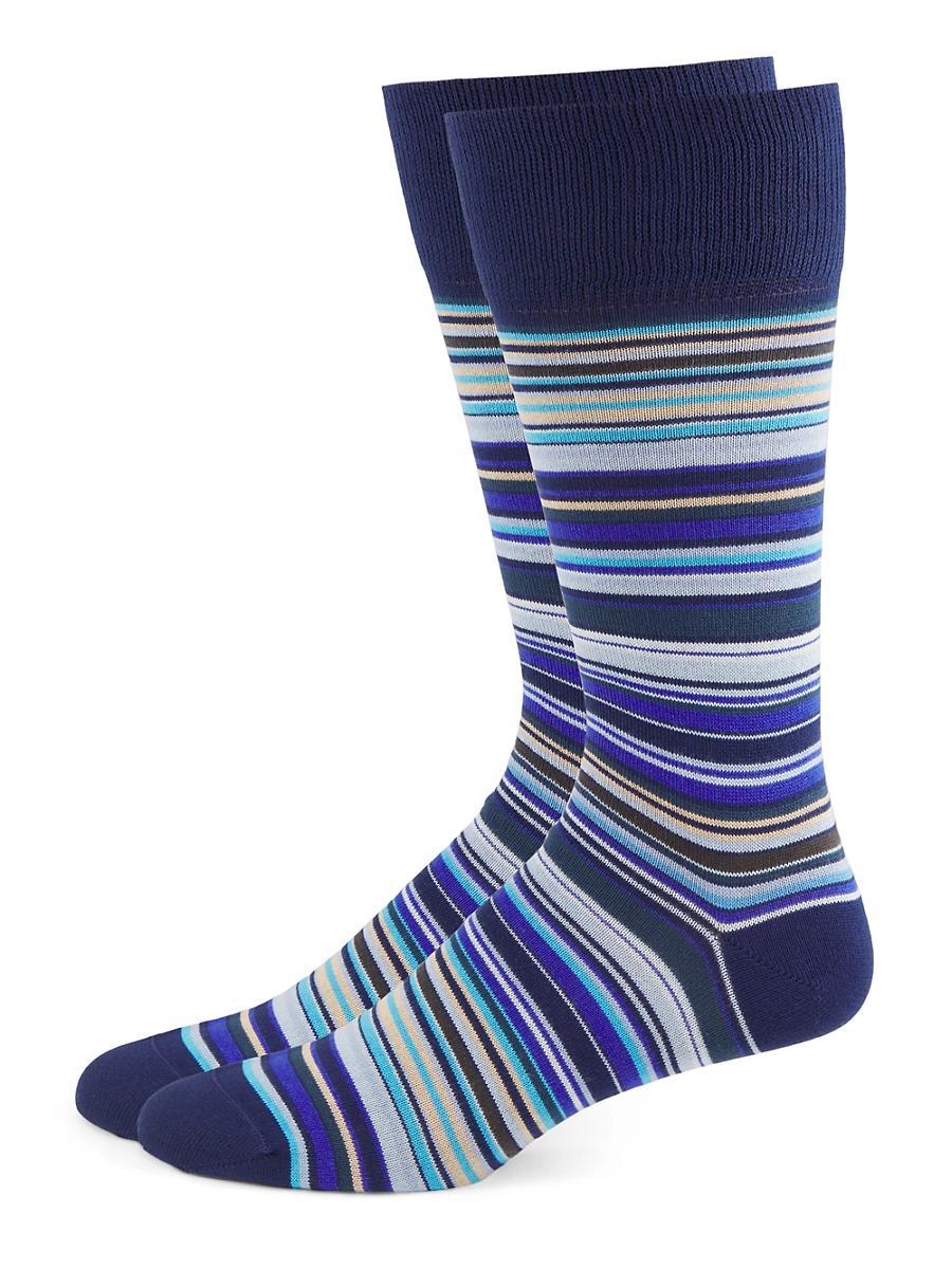 Mens Striped Crewsocks 2-Pack Product Image