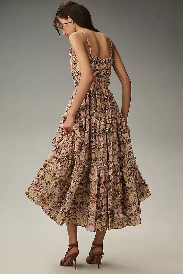 Mac Duggal Sleeveless A-Line Midi Dress Product Image
