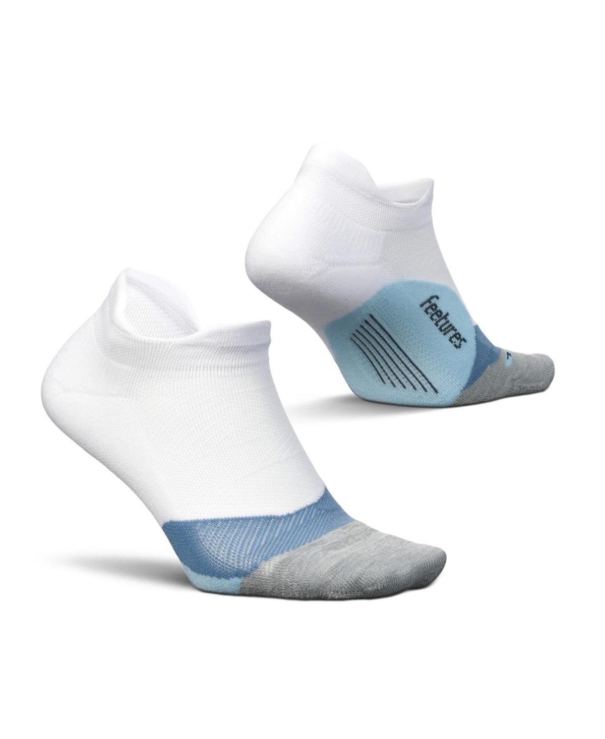Feetures Mens Elite Light Cushion No Show Tab - Running Socks for Men & Women - Athletic Compression Socks - Moisture WickingBlue Product Image