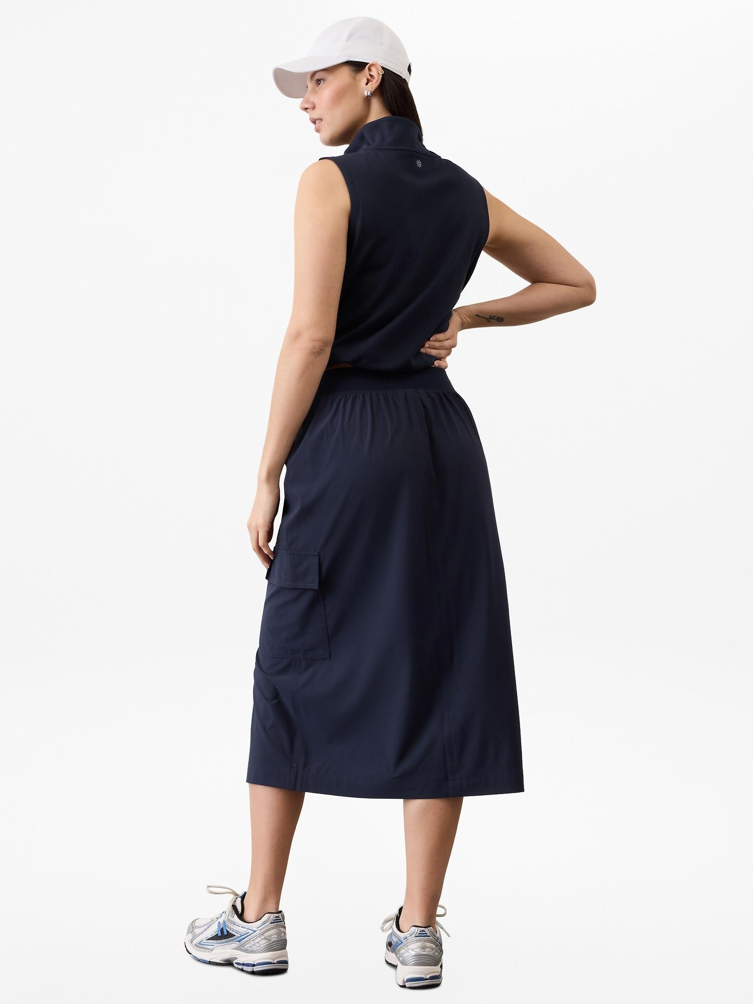 Brooklyn Heights High Rise Cargo Skirt Product Image