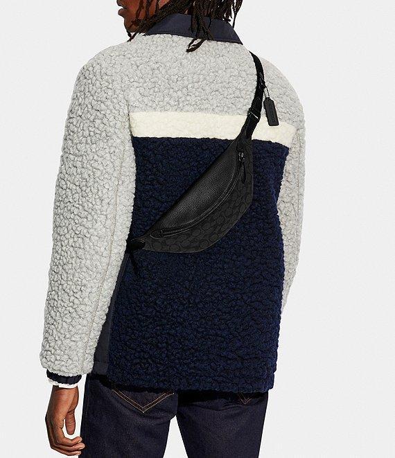 COACH Signature Logo Canvas Charter Belt Bag Product Image
