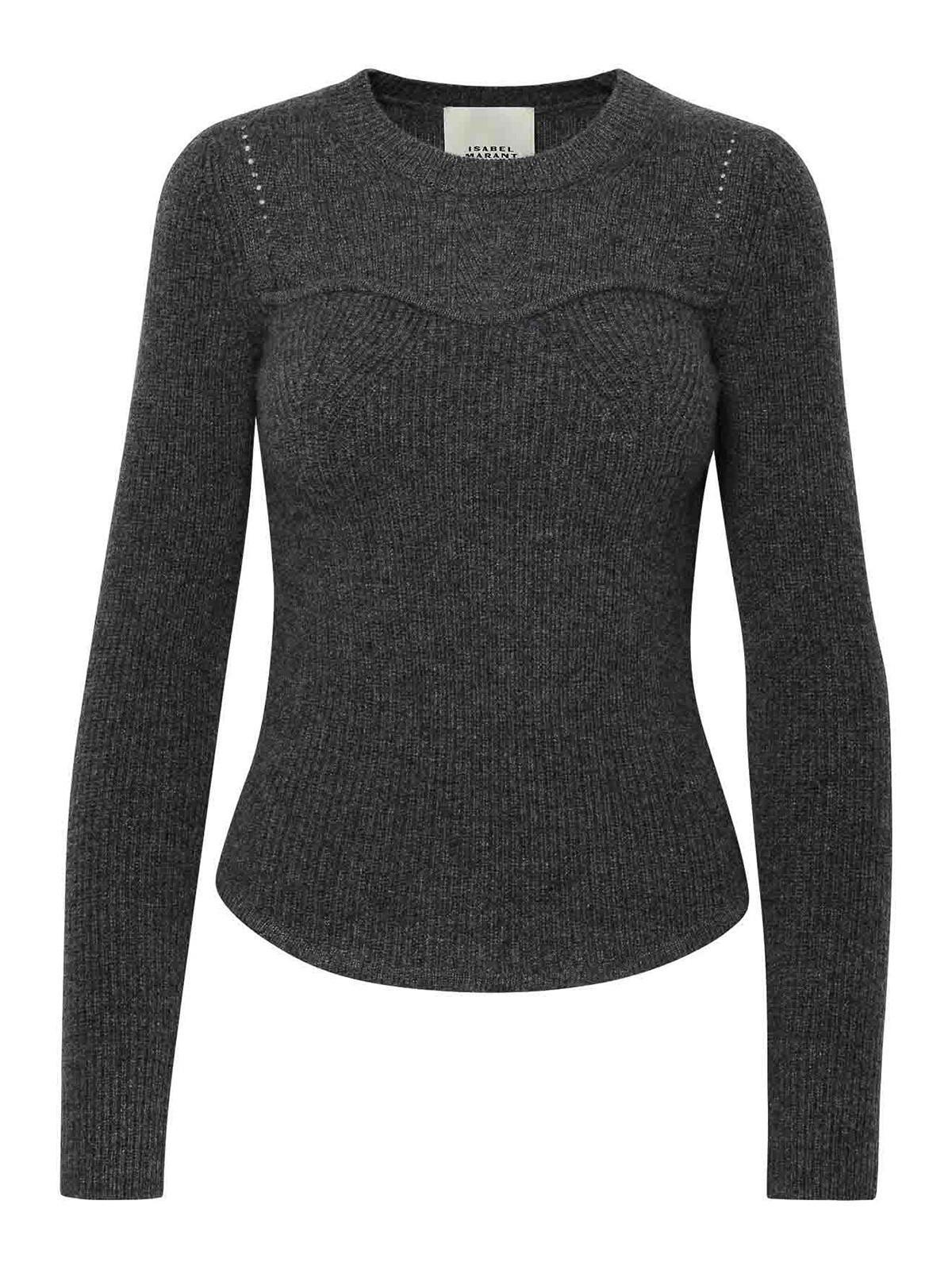 ISABEL MARANT Brumean Shirt In Grey Product Image