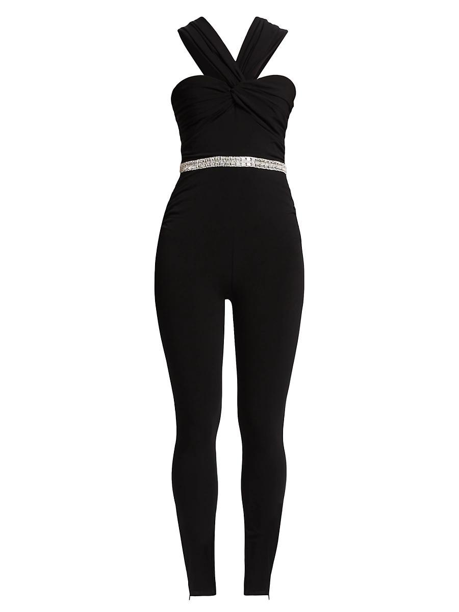 Womens Sariah Skinny Embellished Jumpsuit Product Image
