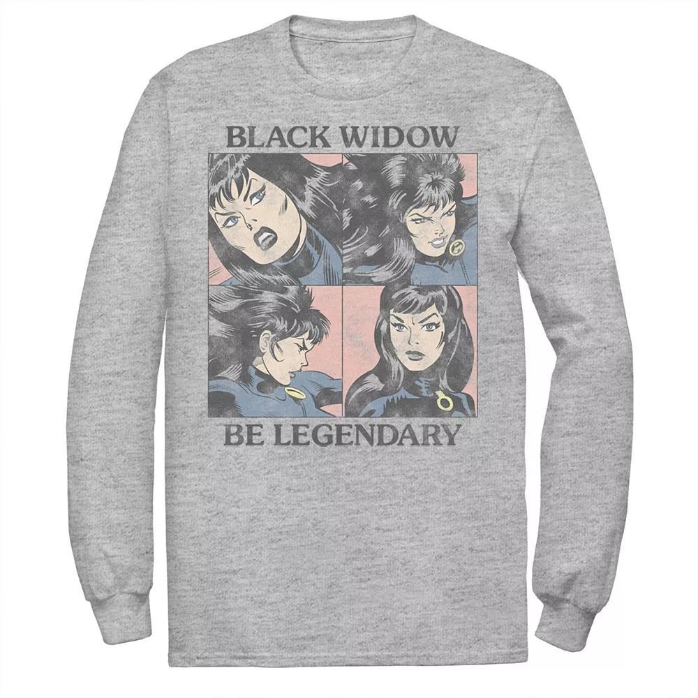 Men's Marvel Black Widow Tee, Size: XL, Athletic Grey Product Image