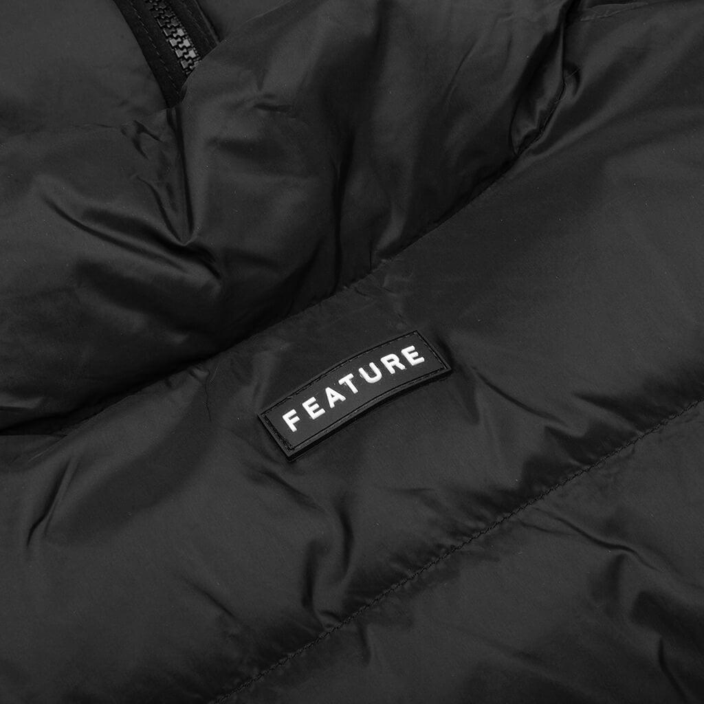 Sherman Convertible Puffer Vest - Black Male Product Image