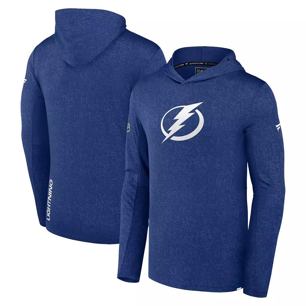 Men's Fanatics Branded  Deep Sea Blue Seattle Kraken Authentic Pro Lightweight Pullover Hoodie, Size: Medium, Krk Blue Product Image