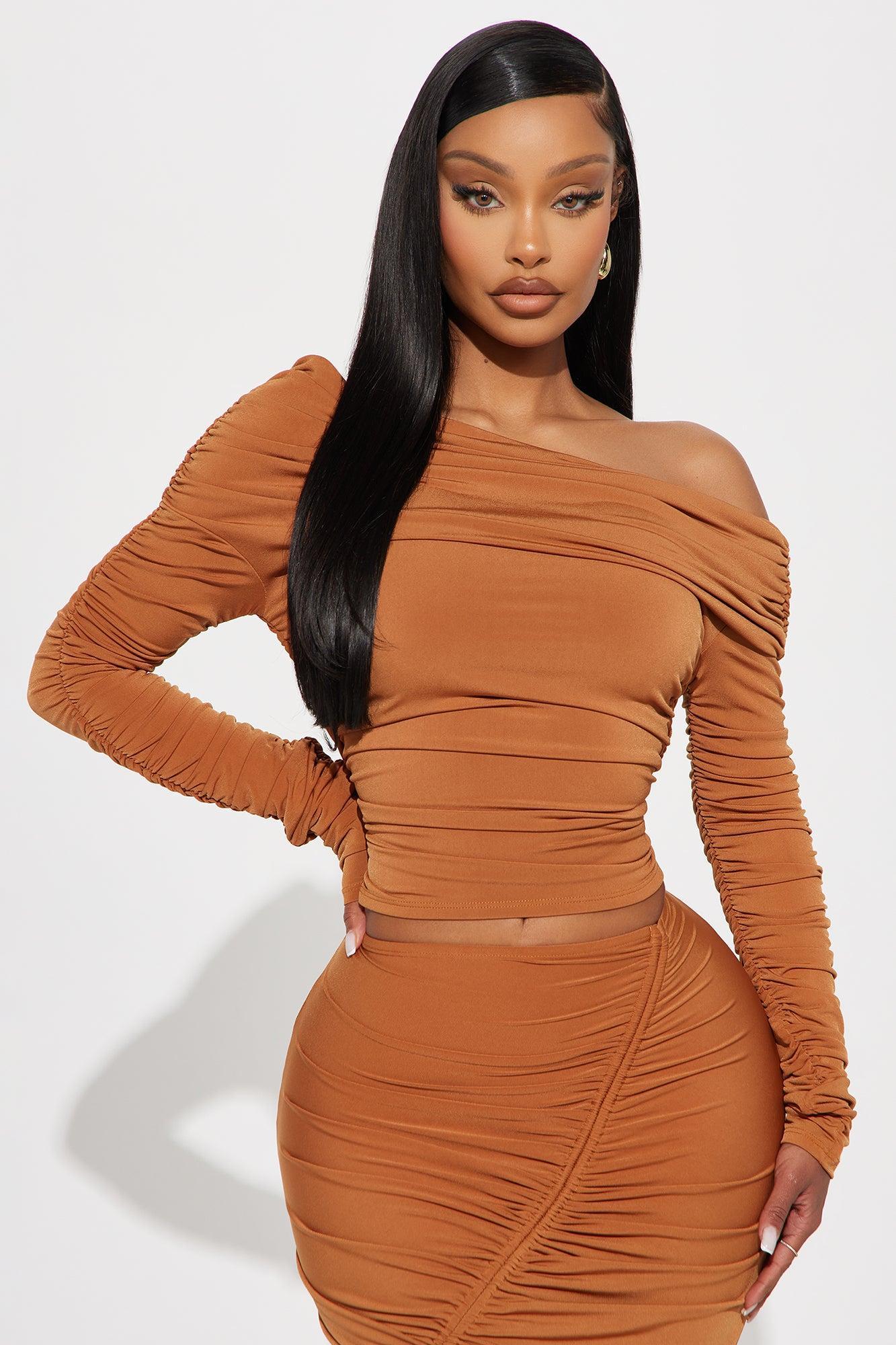 Jax Skirt Set - Camel Product Image