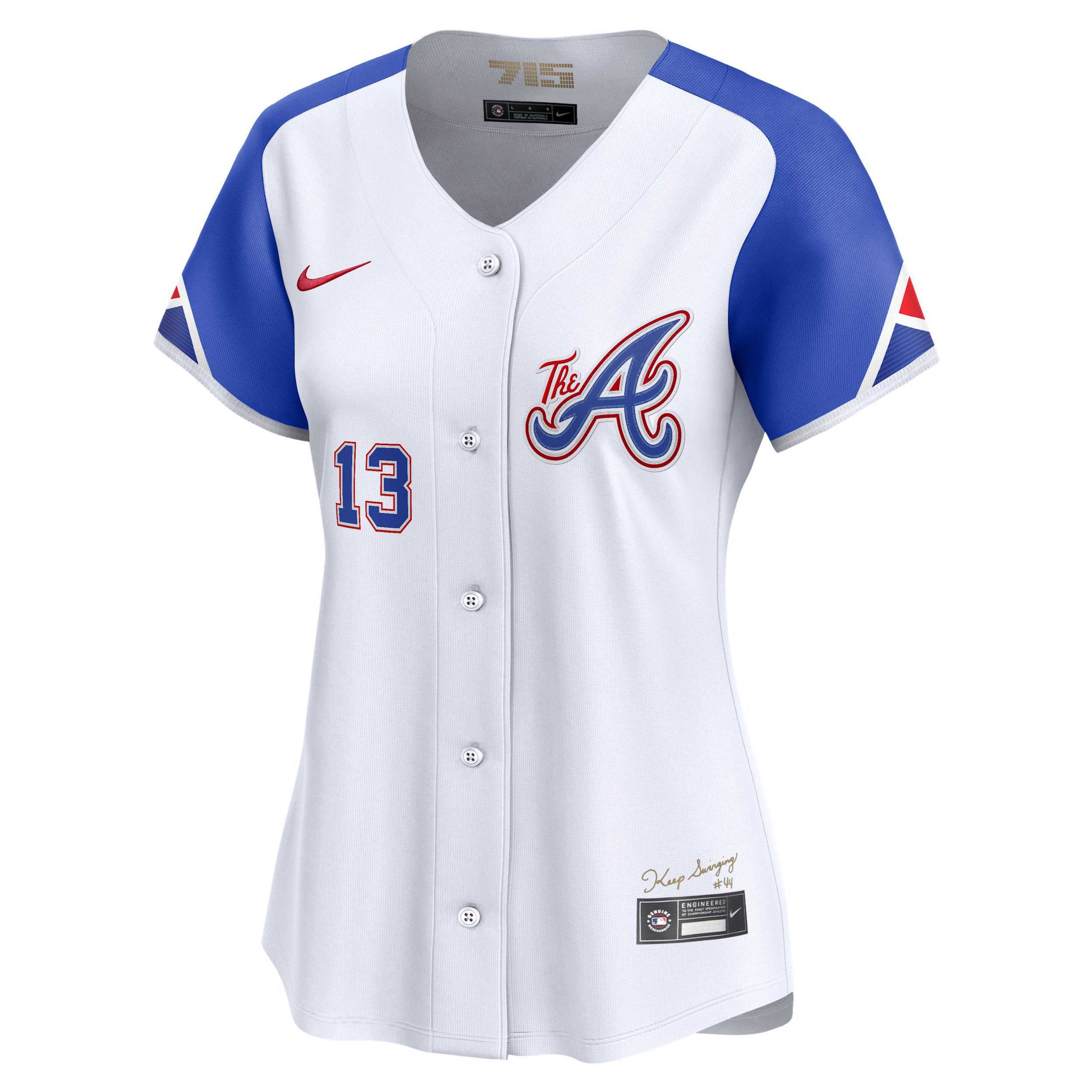 Womens Nike Ronald Acua Jr. Atlanta Braves City Connect Limited Player Jersey Product Image