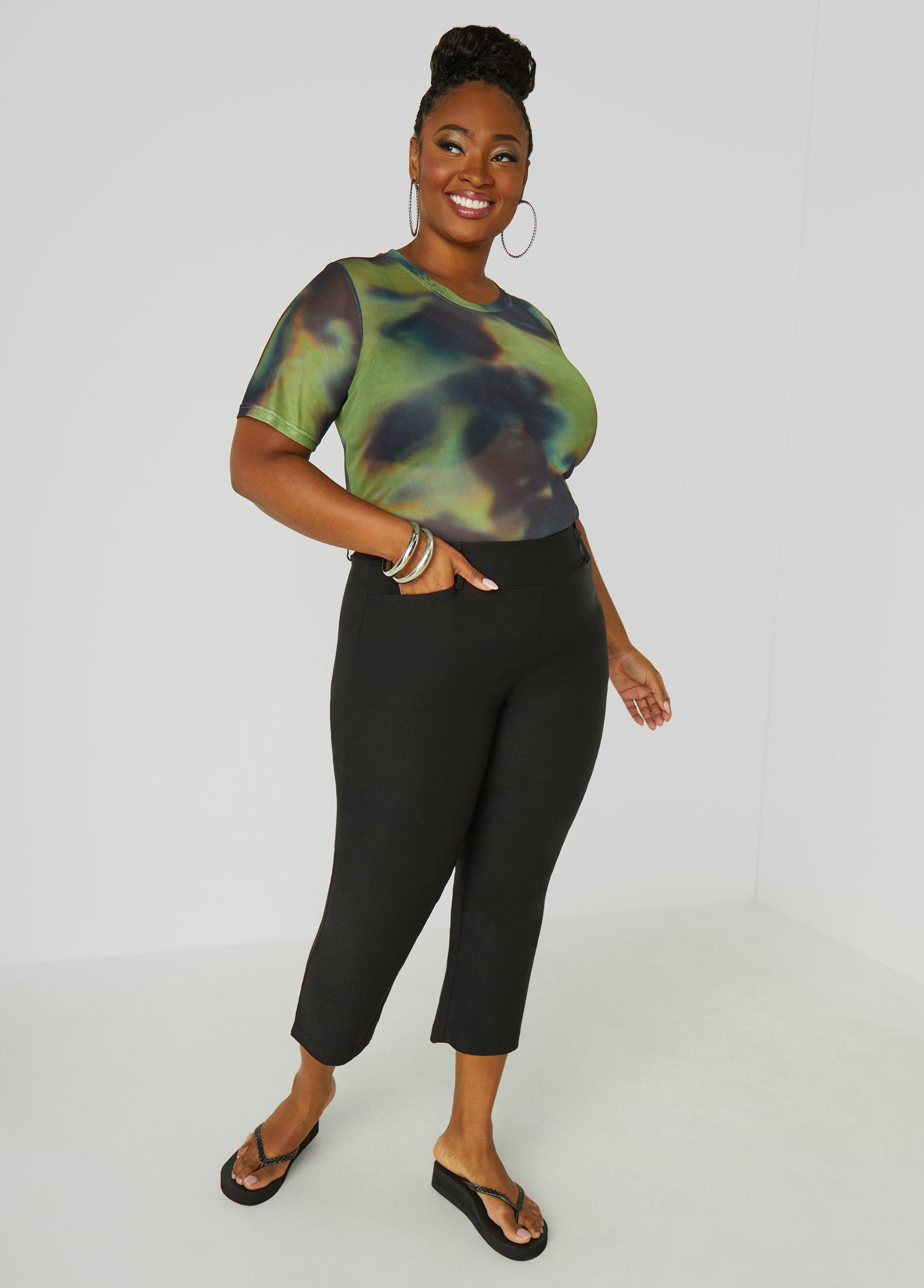 Tie Dyed Mesh Tee Product Image