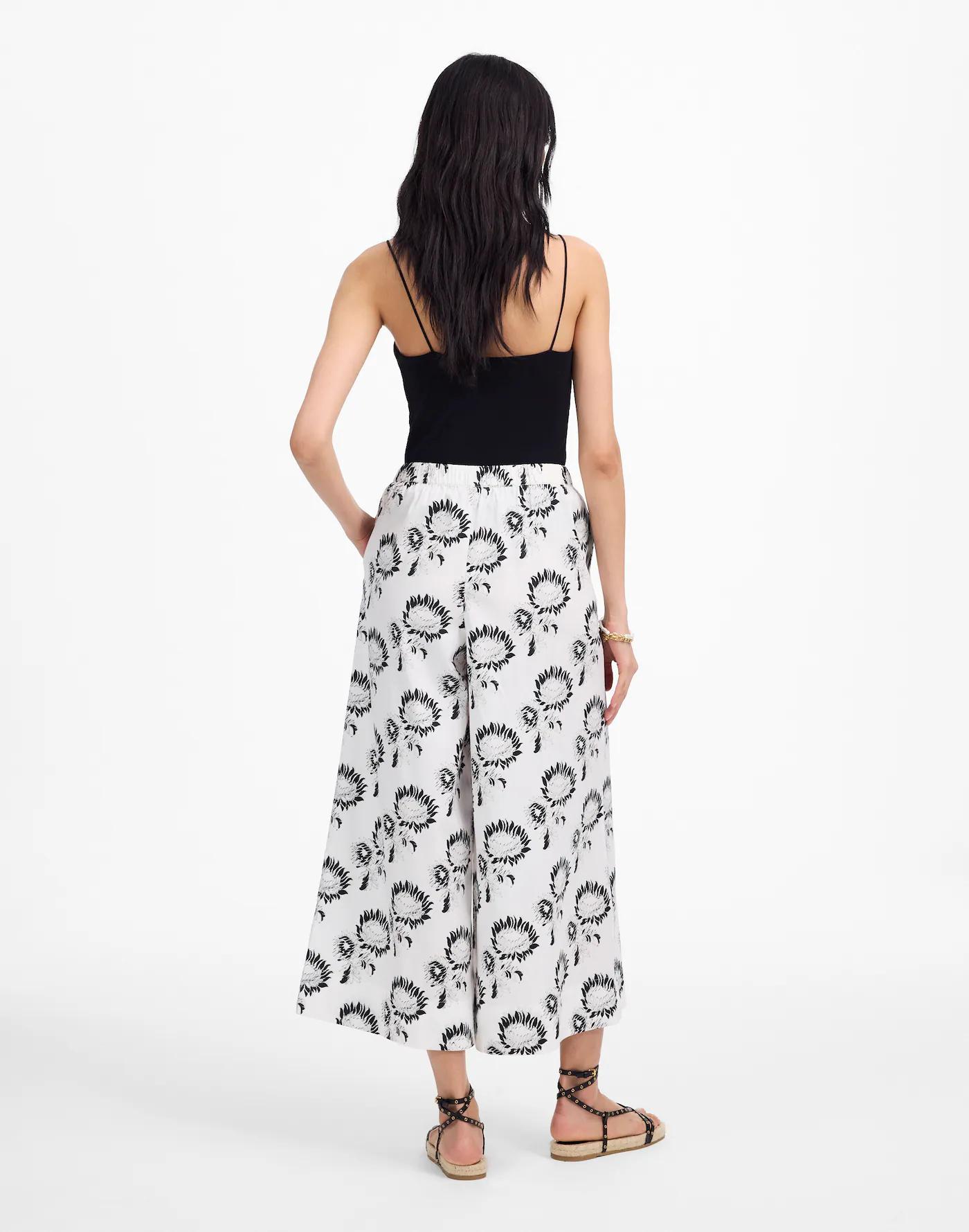 Pull-On Culottes in Cotton Poplin Product Image