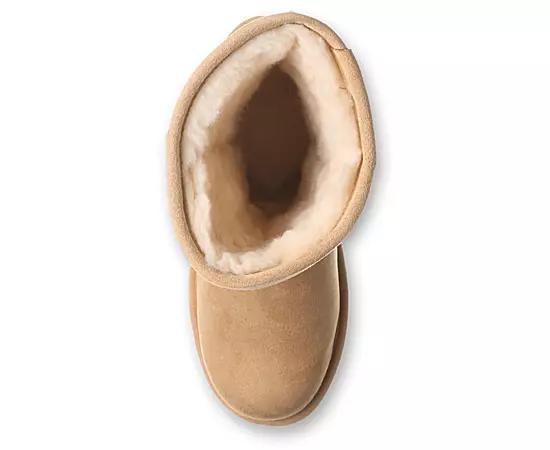 Bearpaw Womens Elle Short Vegan Water Resistant Fur Boot Product Image