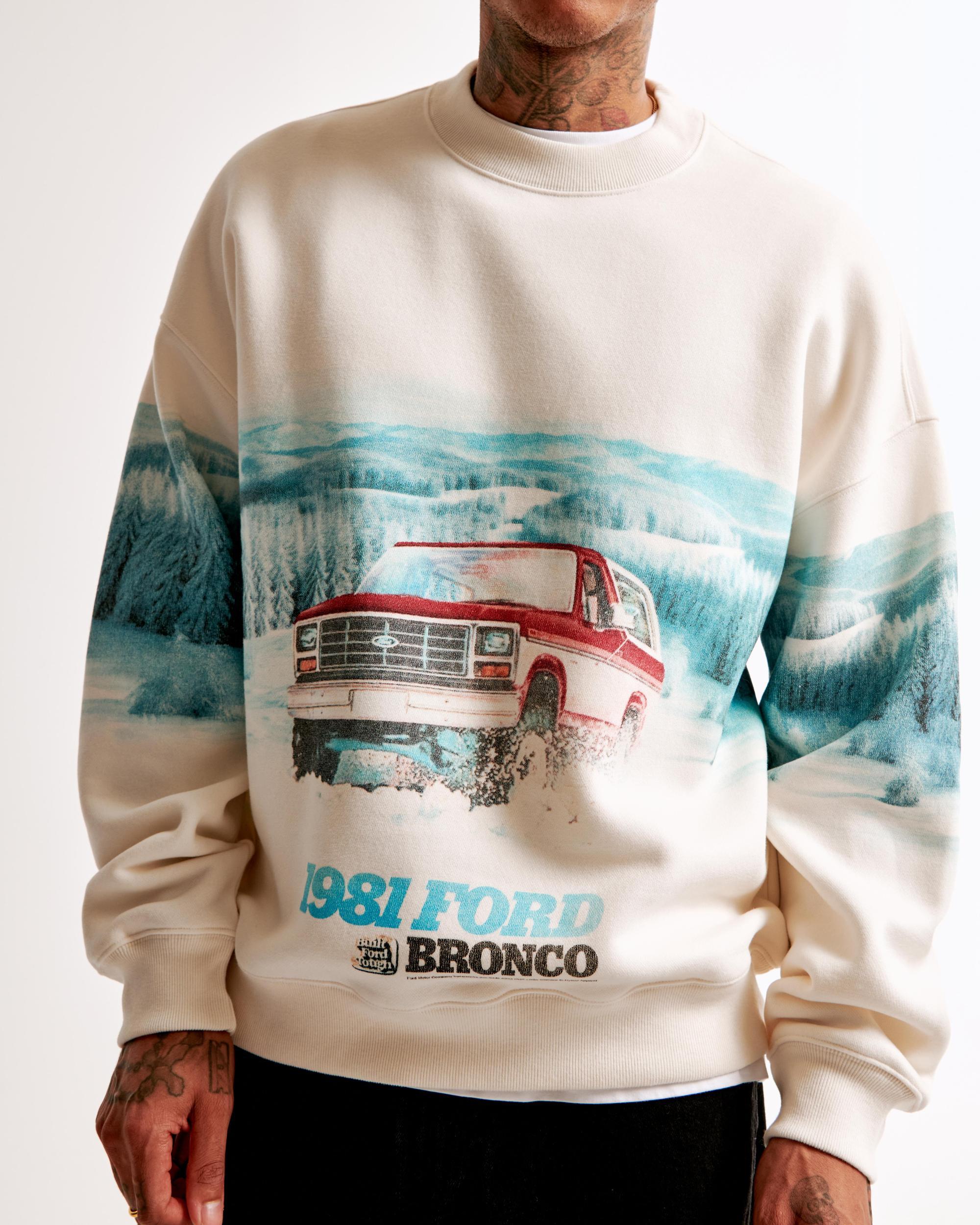 Budweiser Graphic Crew Sweatshirt Product Image