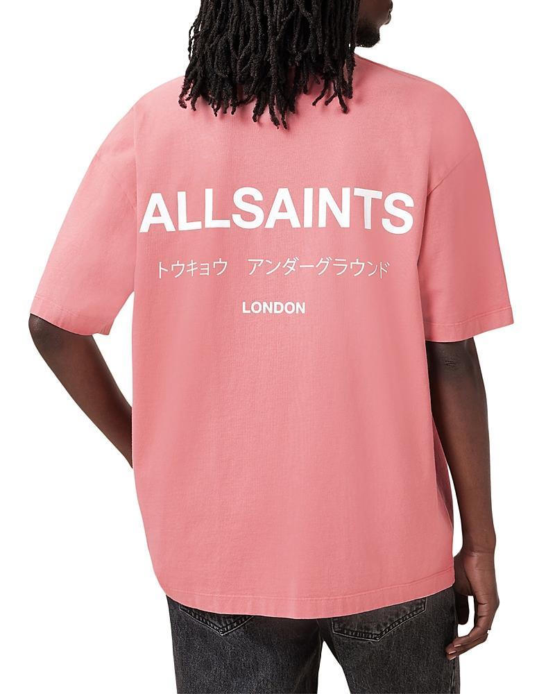 Allsaints Underground Organic Cotton Logo Graphic Tee Product Image