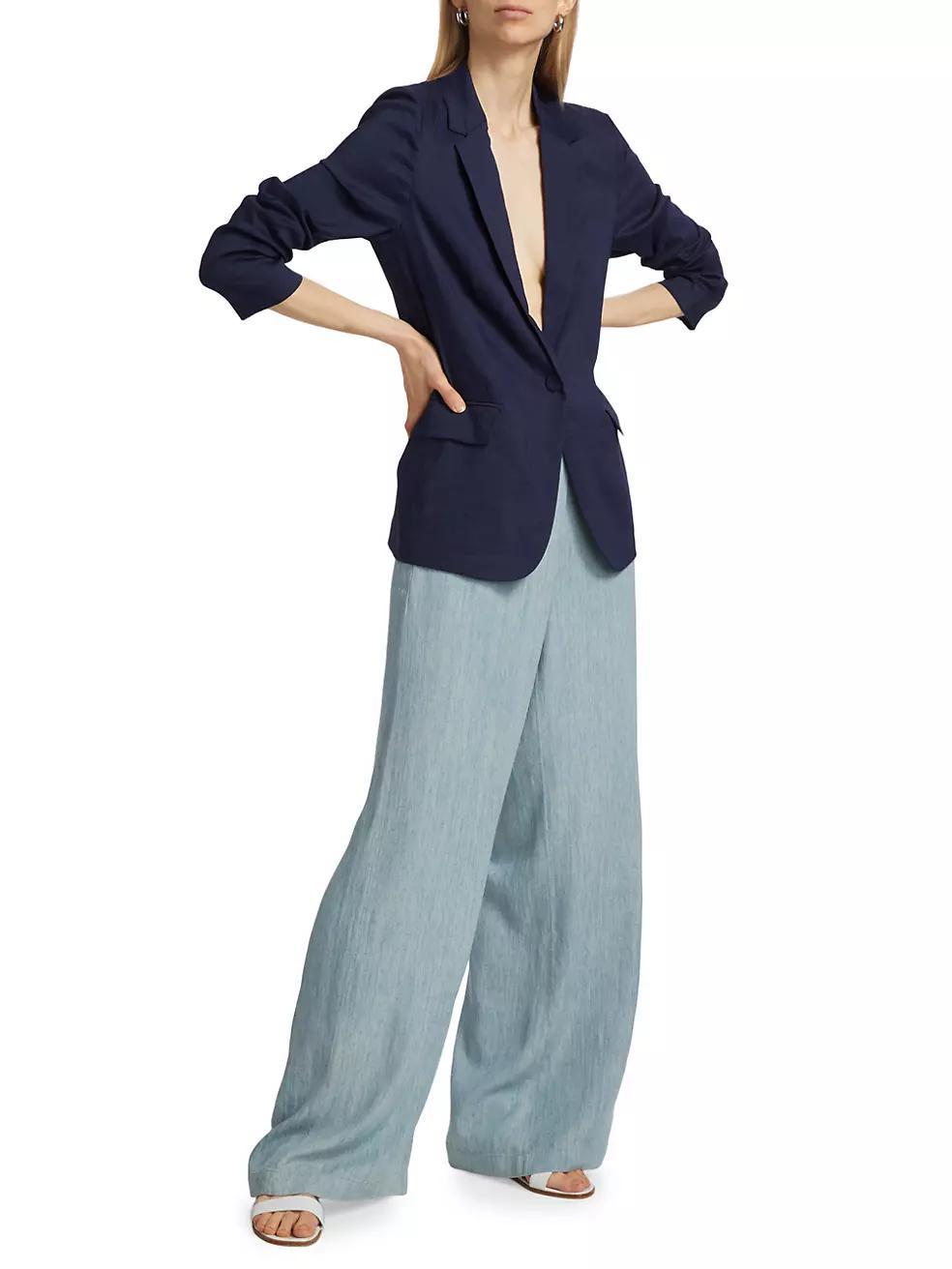 Bria Linen-Blend Jacket Product Image