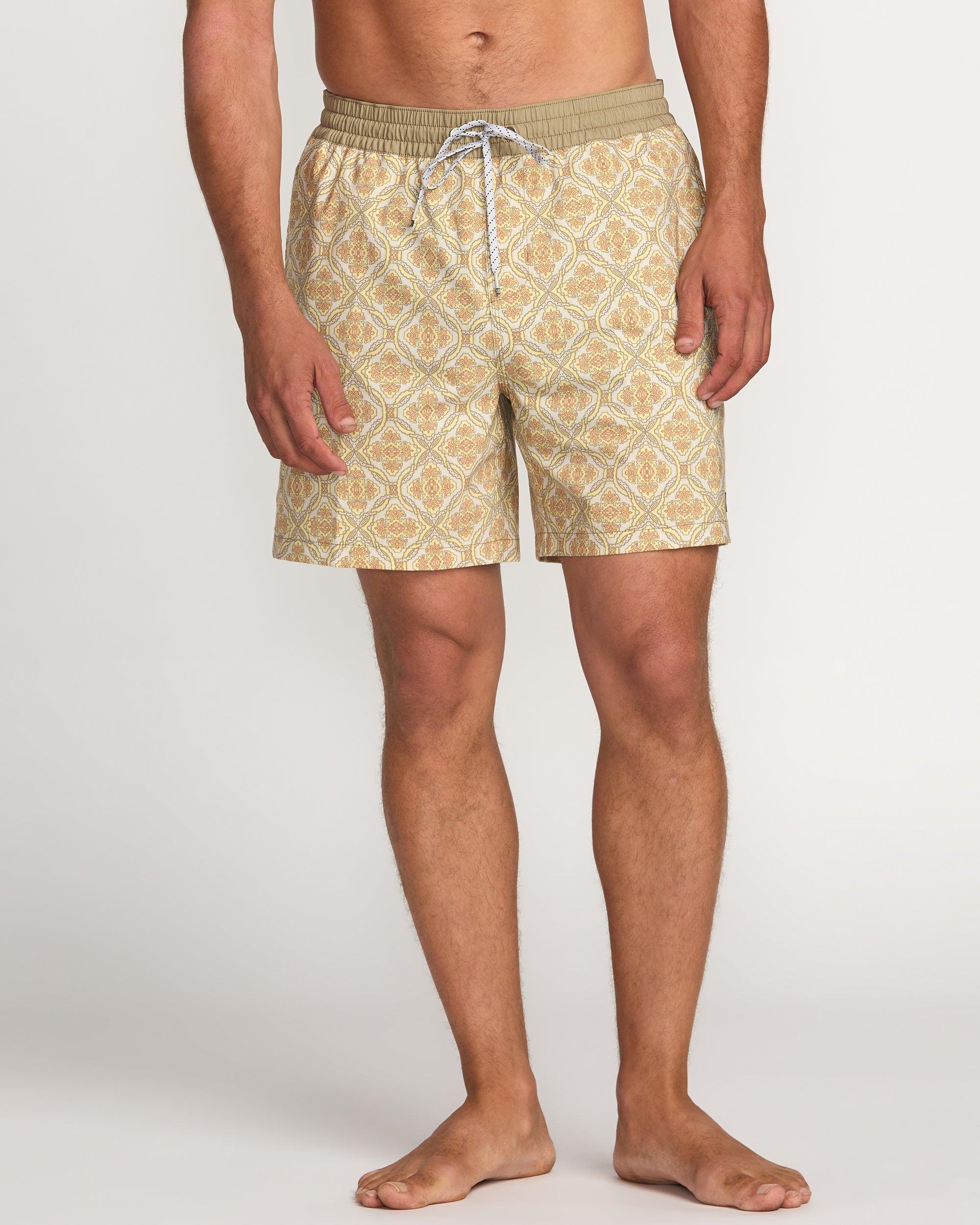 Larry Laybacks 19" Cord Shorts - Washed Blue Male Product Image