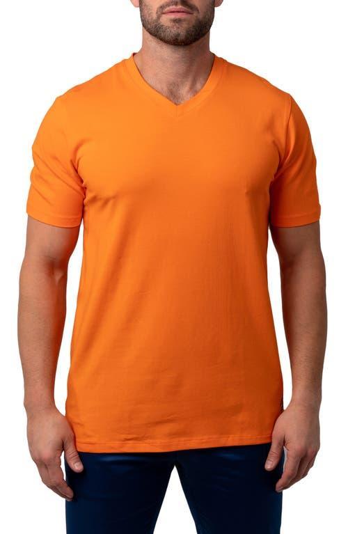 Mens Vivaldi Solid V-Neck T-Shirt Product Image
