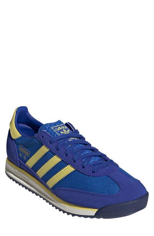 adidas Gender Inclusive SL 72 RS Sneaker in Lucid Blue/Pure Sulfur at Nordstrom, Size 8.5 Women's Product Image