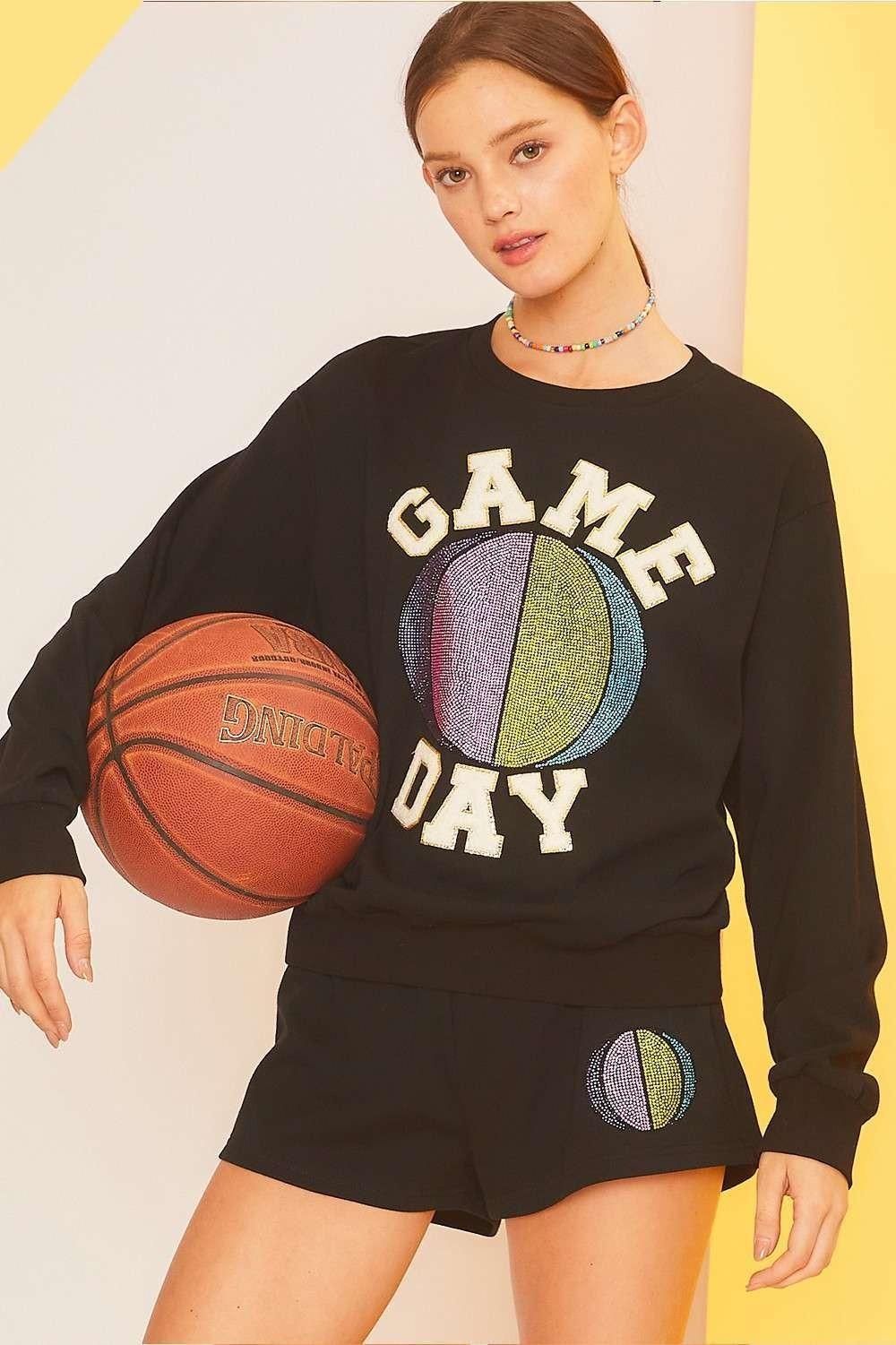 Bling Game Day Sweatshirt Product Image