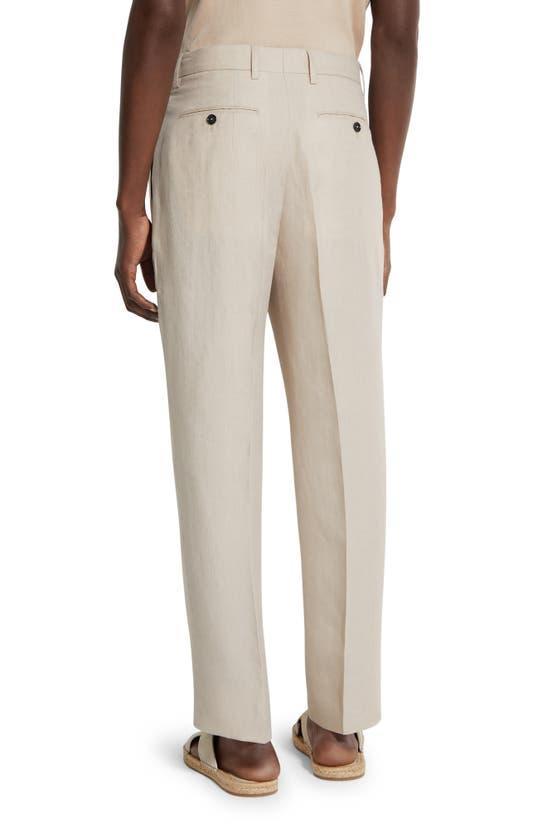 ZEGNA Light Beige Oasi Lino Pants Product Image