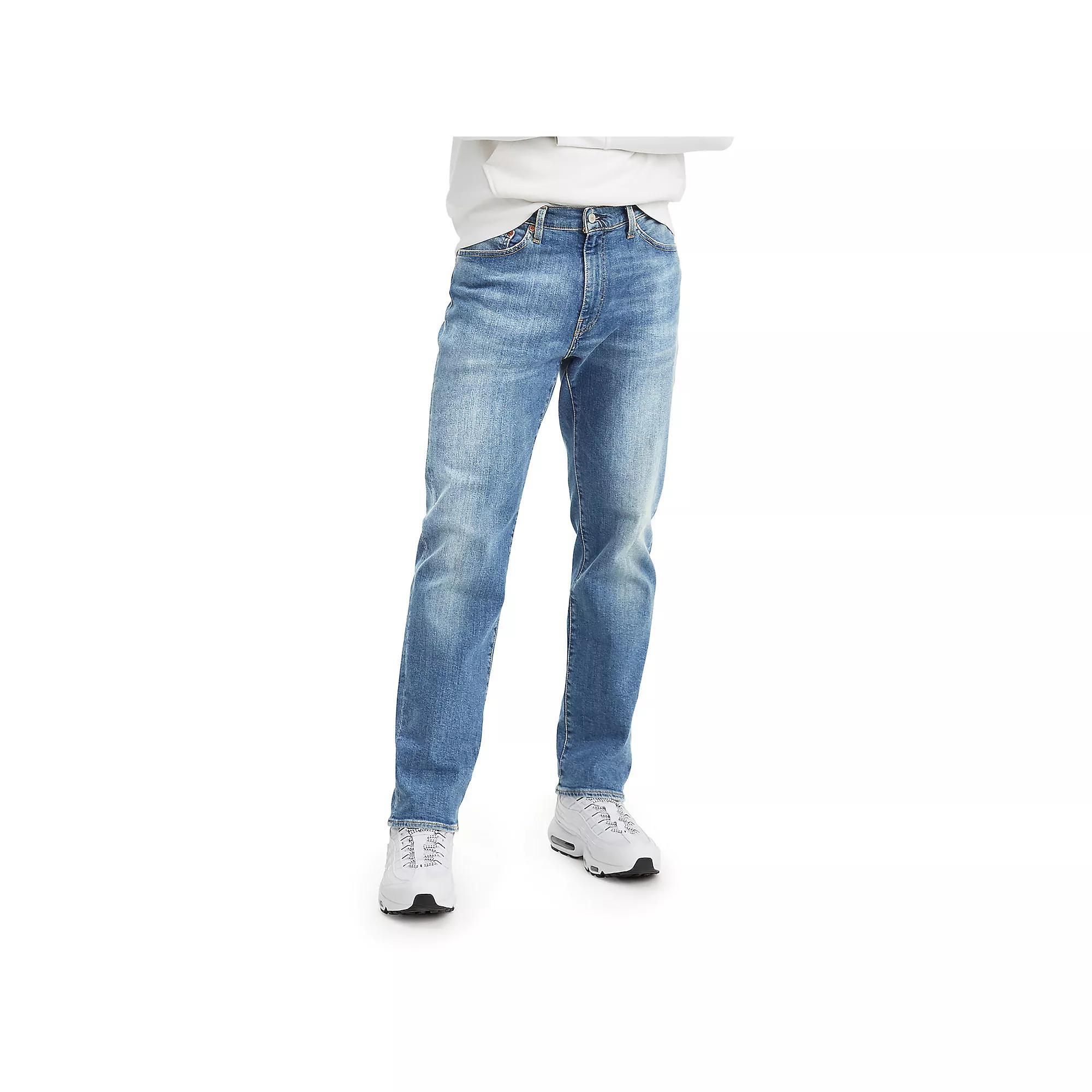Levi's® Men's 541™ Fit Taper Jeans - Black Denim 42x32: Heavyweight, Mid Rise, Stretch Denim Product Image