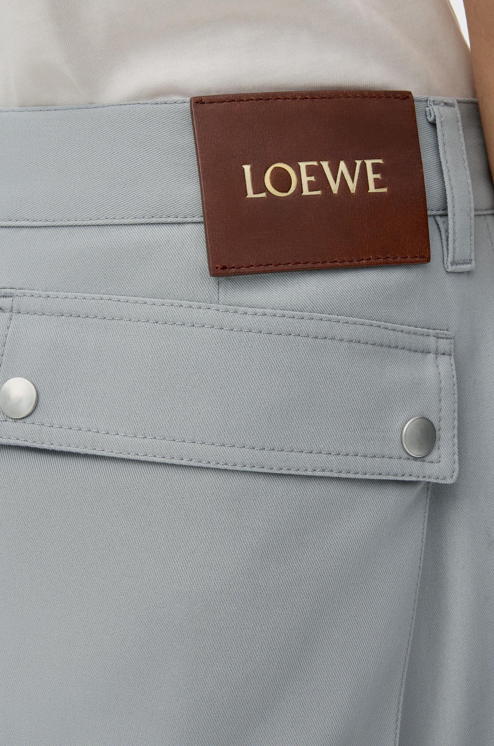 Cargo trousers in cotton Product Image