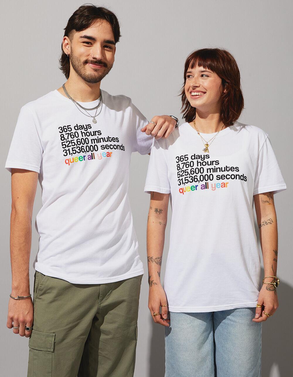 THE PHLUID PROJECT All Year Pride Tee - WHITE Product Image