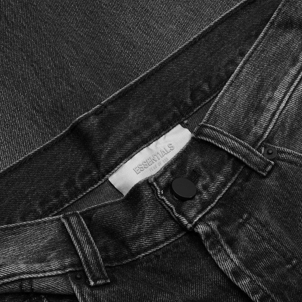 Essentials 5 Pocket Jean - Black Male Product Image