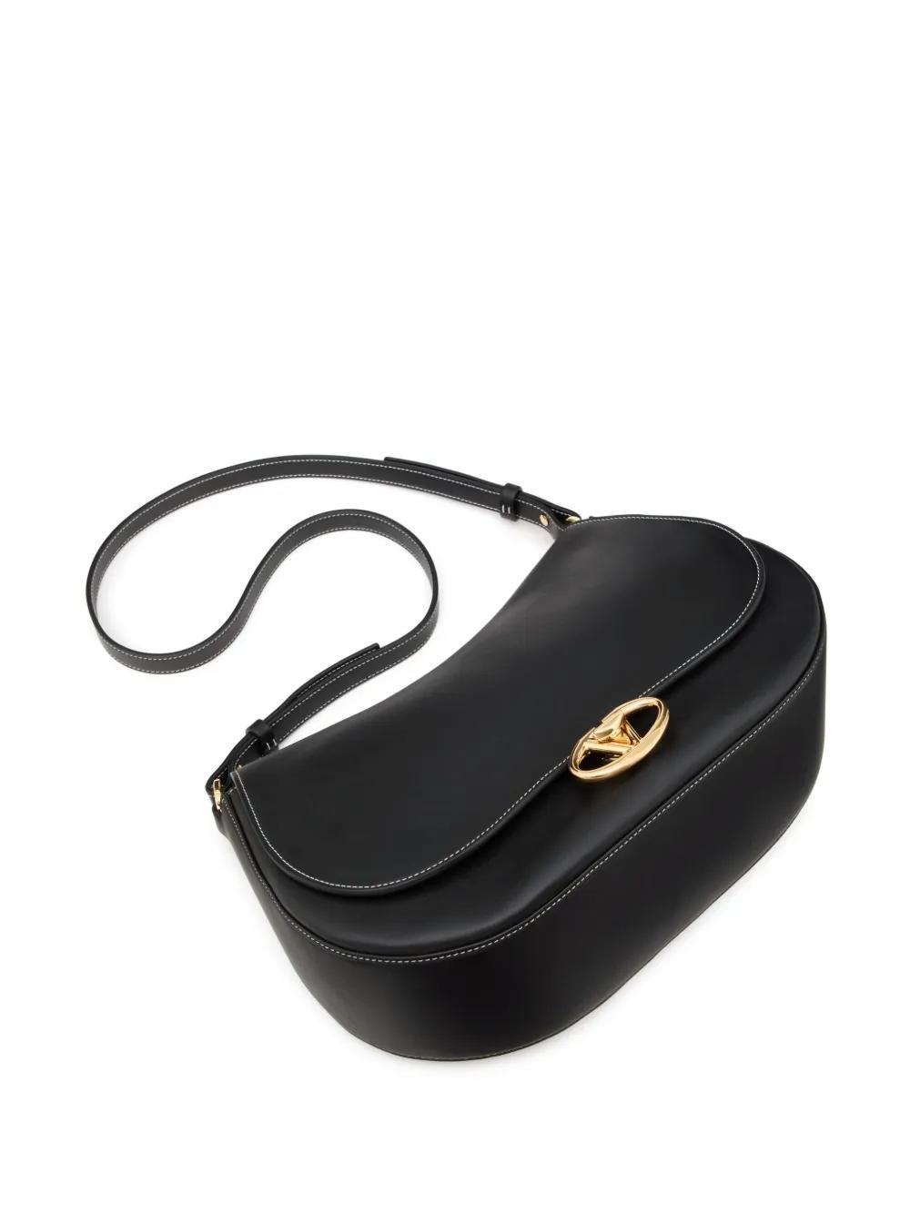 medium Ohval leather shoulder bag Product Image