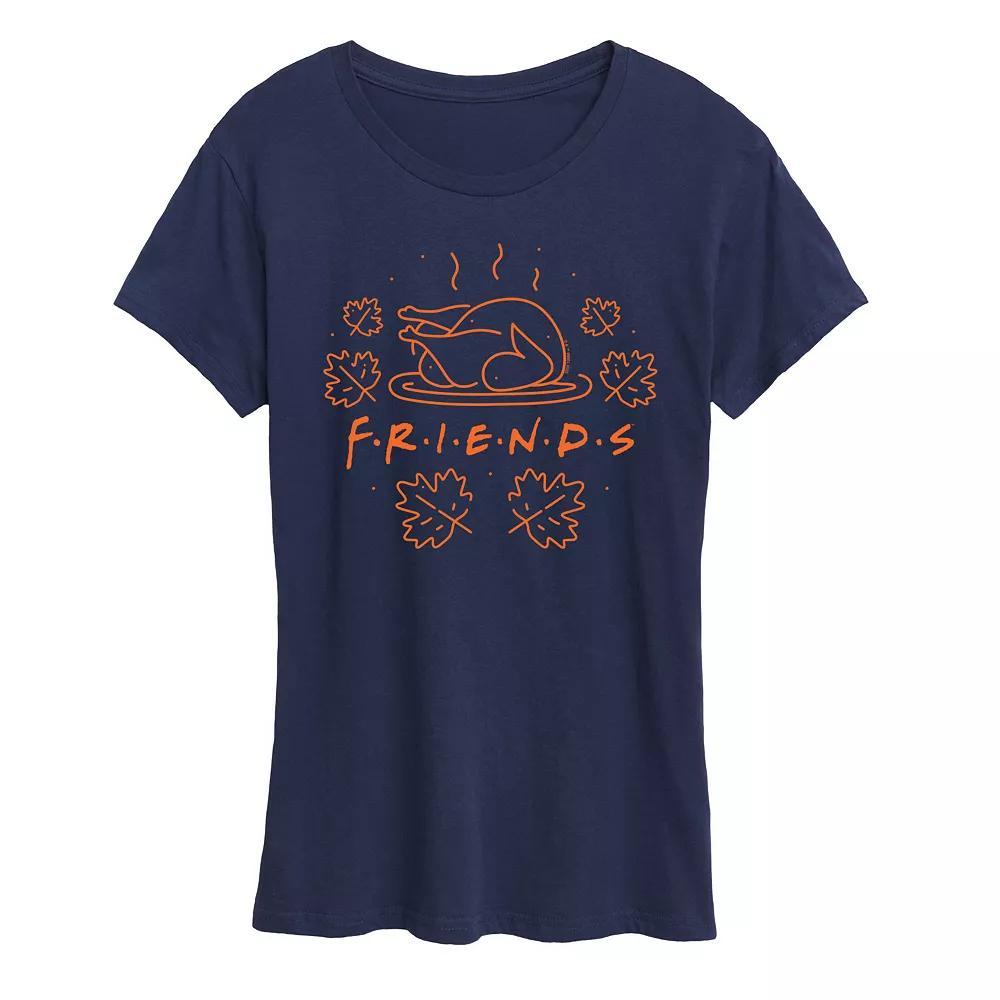 Womens Salem Witchy Collegiate Graphic Tee Blue Product Image