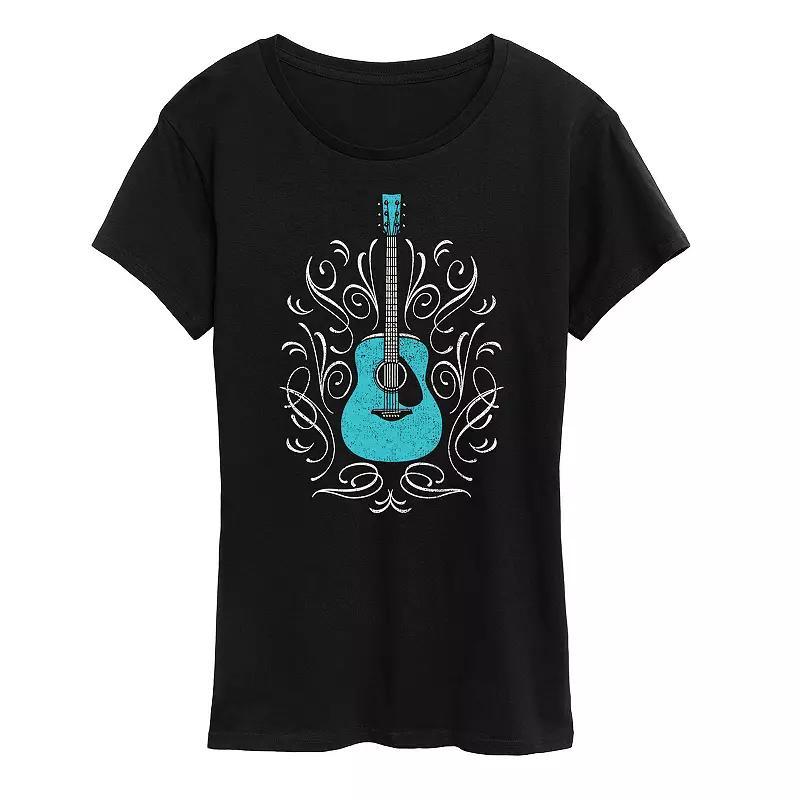 Women's Wicked Elphaba Portrait Graphic Tee, Size: Large, Black Product Image