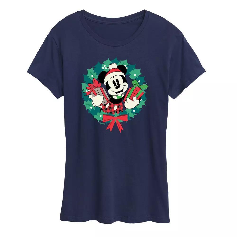 Disneys Wish Asha and Star Womens There Is Always Hope Graphic Tee, Girls Grey Green Product Image