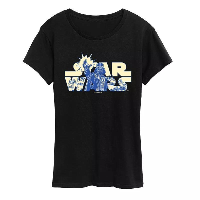 Plus Barbie Butterfly Logo Graphic Tee, Womens Product Image