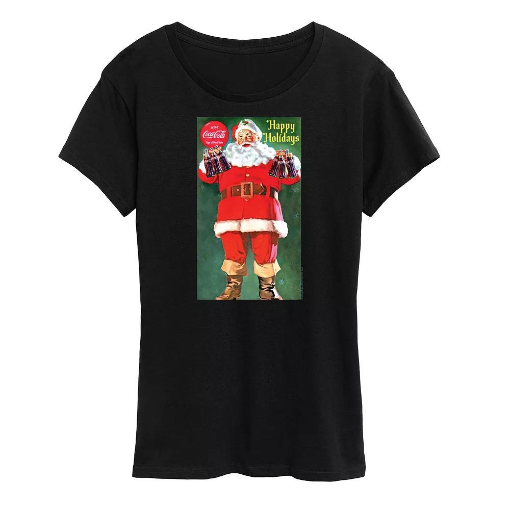 Disney's Lilo and Stitch Women's Christmas Crew Graphic Tee, Size: XL, Black Product Image