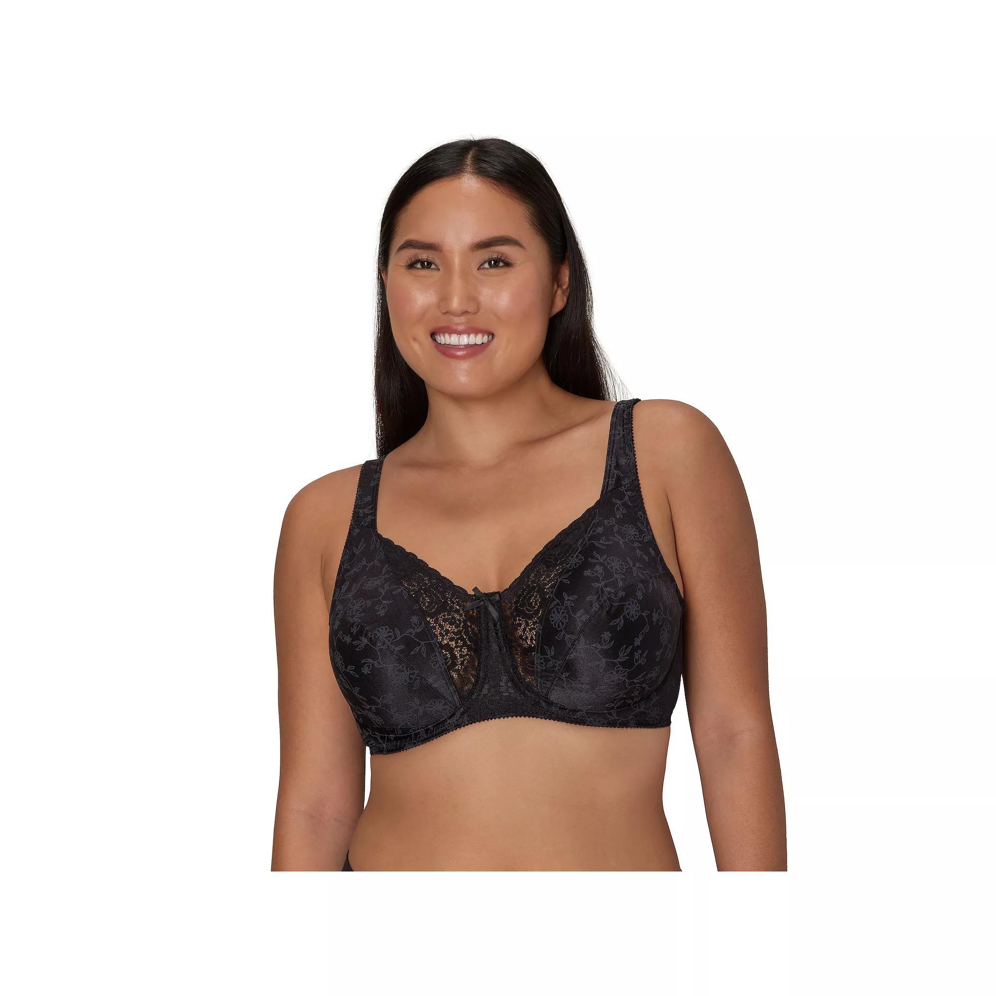 Playtex Secrets Lifts & Supports Full Figure Unlined Underwire Bra 4422, Womens Product Image
