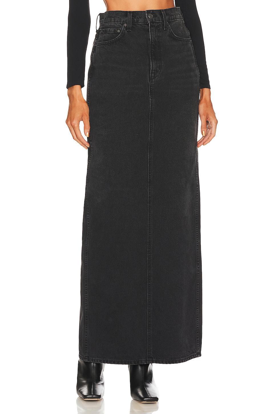 Amara Maxi Pencil Skirt with Back Slit GRLFRND Product Image