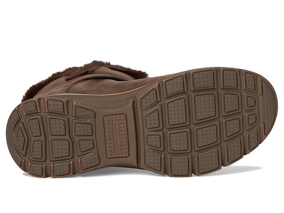 SKECHERS Easy Going - Dreamers Move - Hands Free Slip-Ins (Chocolate) Women's Boots Product Image