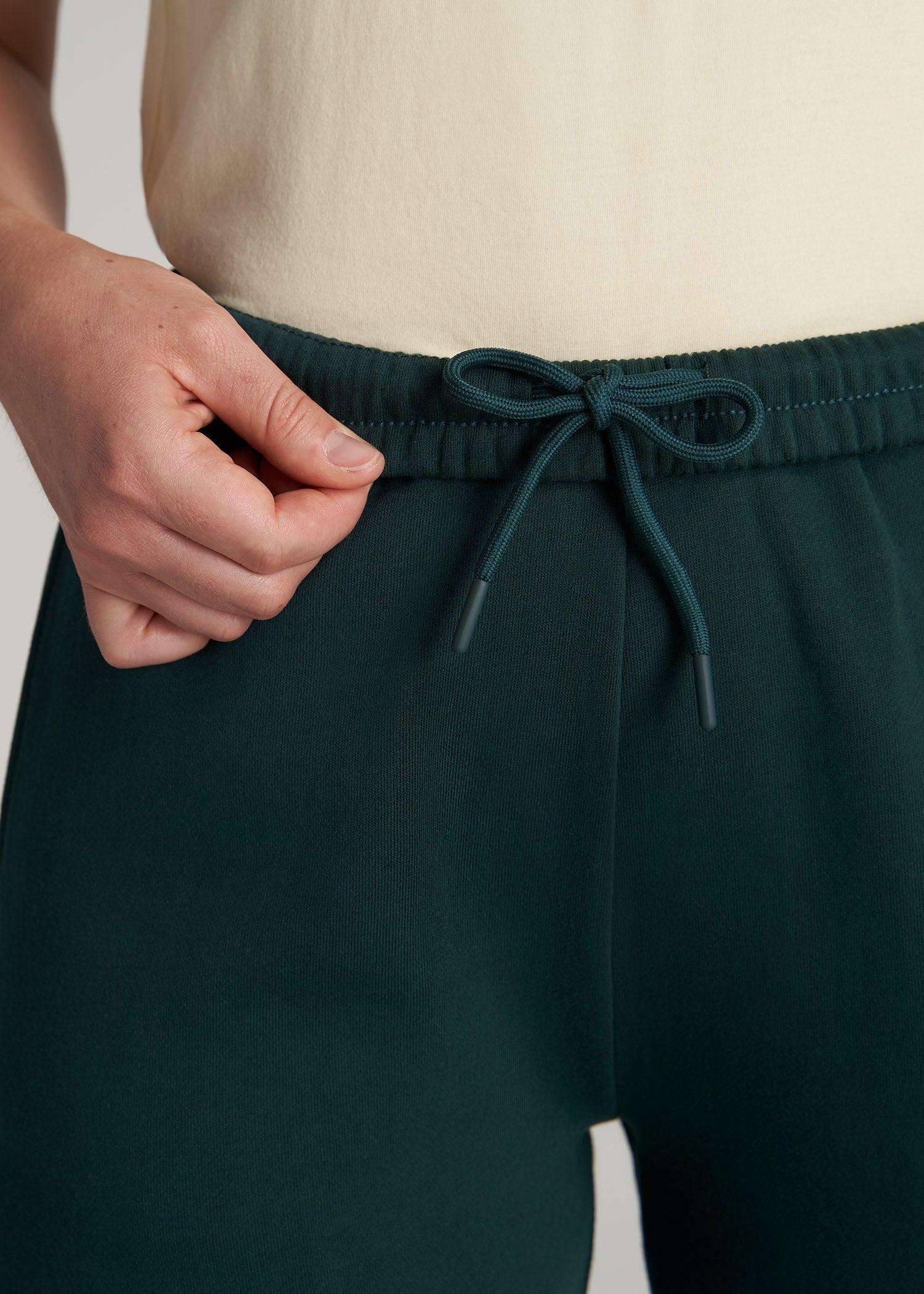 Wearever Fleece Relaxed Women's Tall Sweatpants in Emerald Product Image
