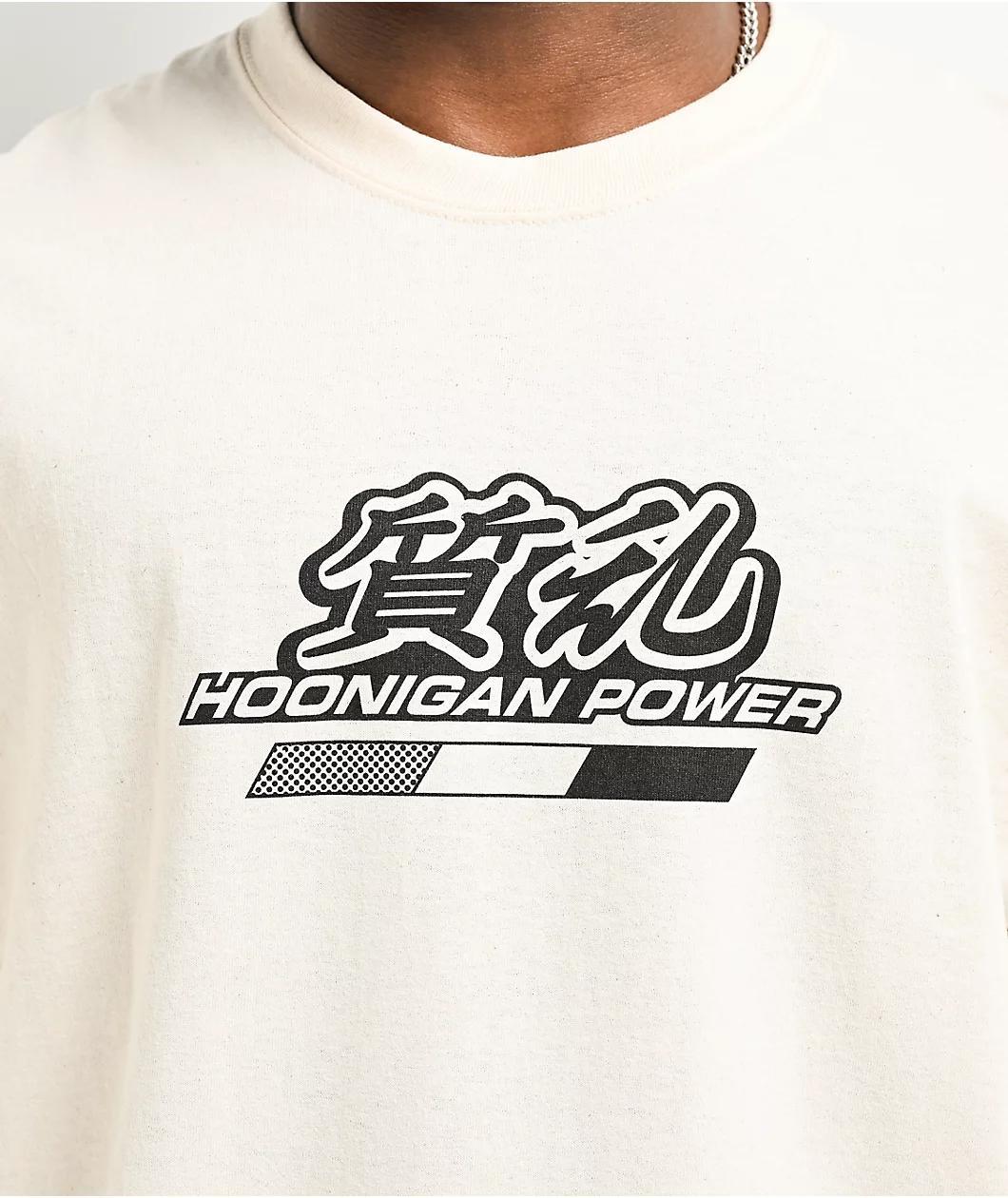 Hoonigan On Site Natural T-Shirt Product Image