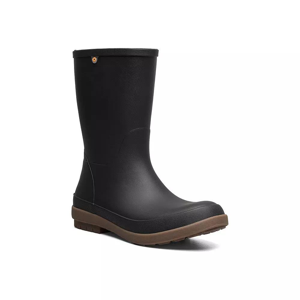 Bogs Amanda II Mid Women's Waterproof Rain Boots, Size: 9, Black Product Image