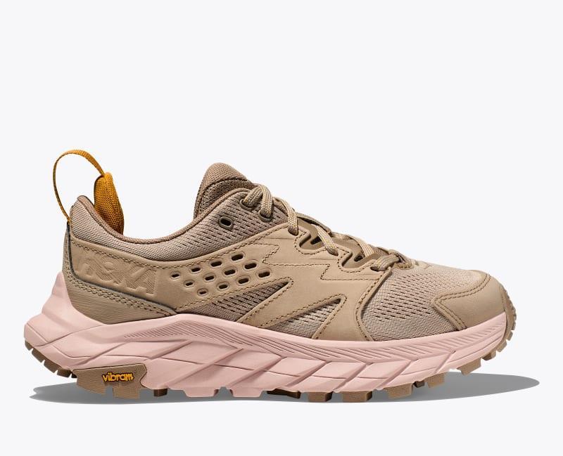 HOKA Women's Anacapa Breeze Low Shoes in Alabaster/Mint Fluorite, Size 5.5 Product Image
