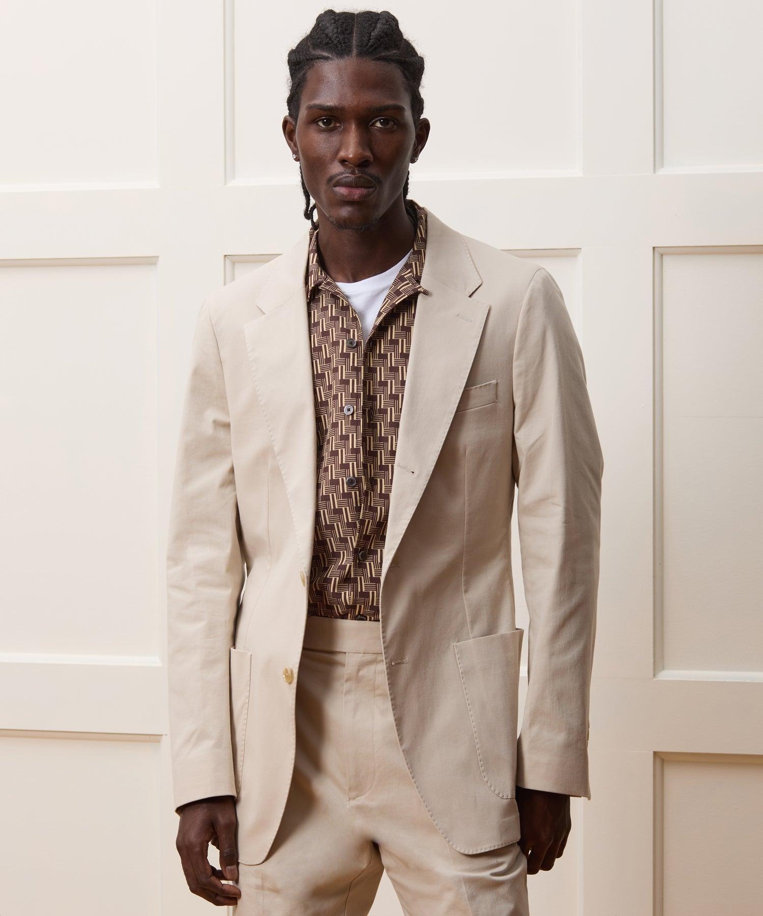 Italian Cotton Casual Suit Product Image