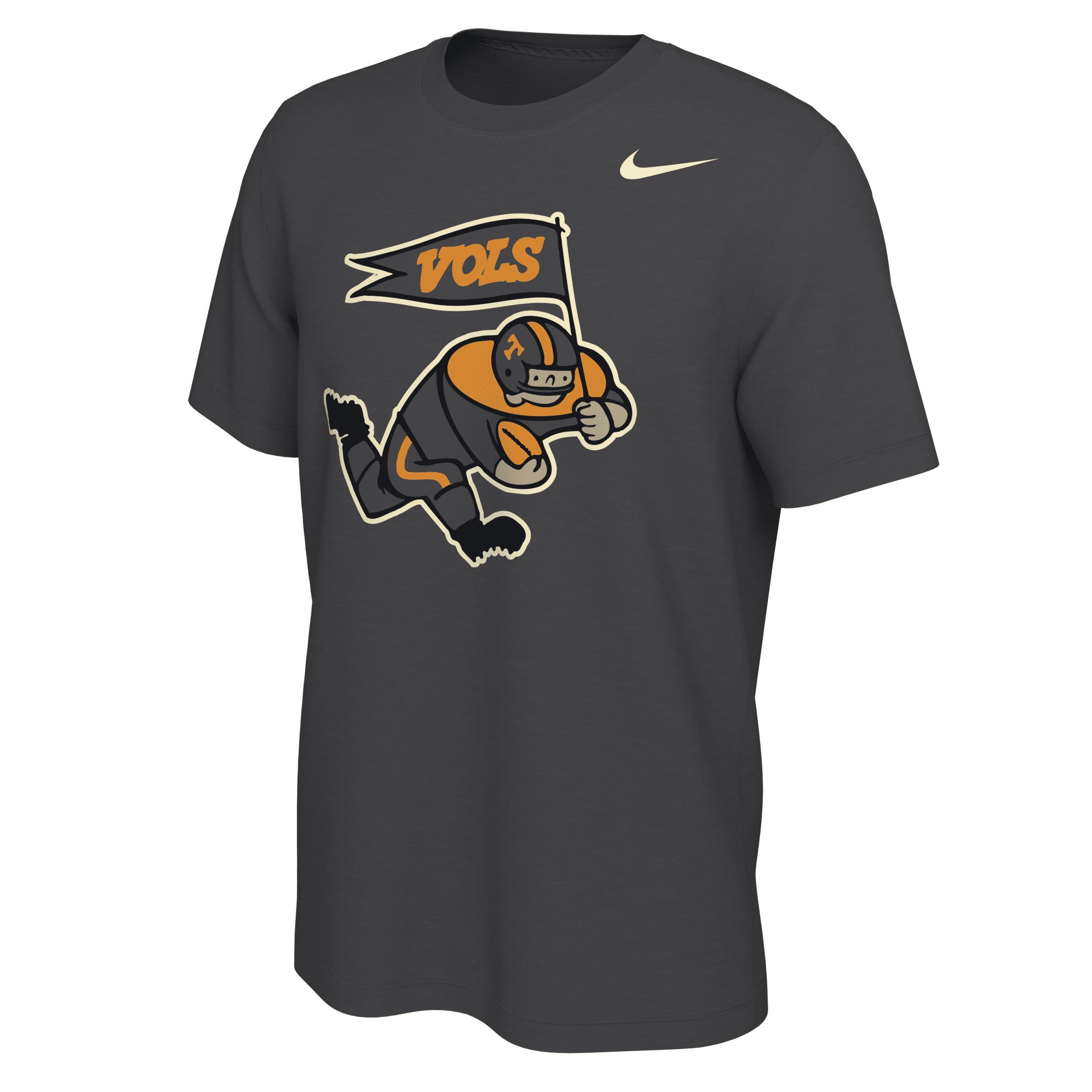 Mens Nike Anthracite Tennessee Volunteers Football Man Smokey T-shirt Product Image