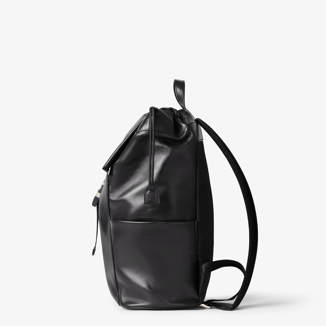 Fendi Flux Backpack Black leather bag Product Image