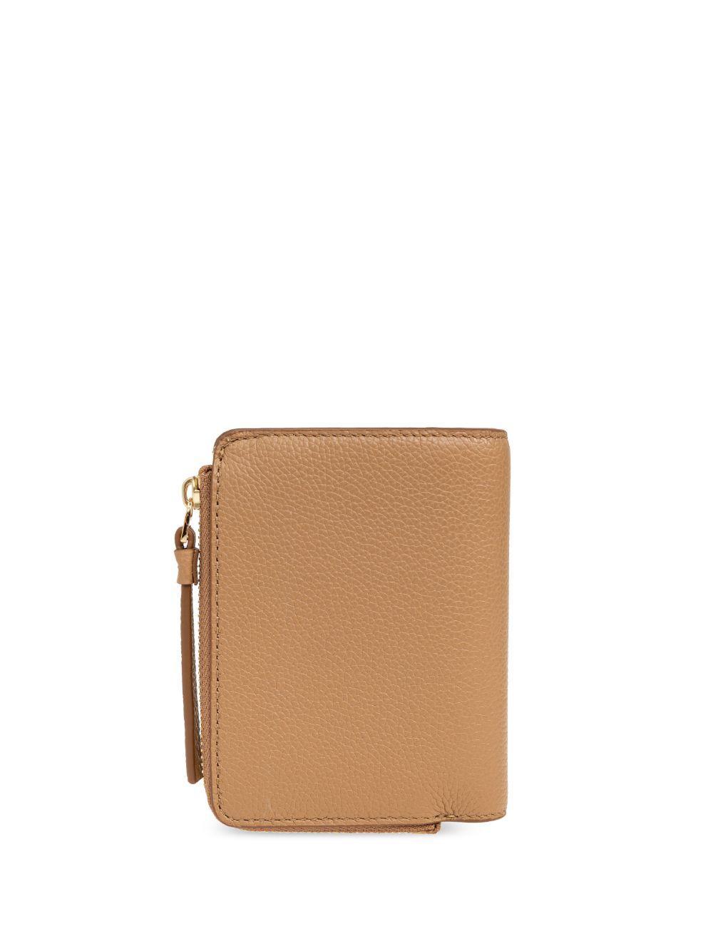 logo-patch leather wallet Product Image