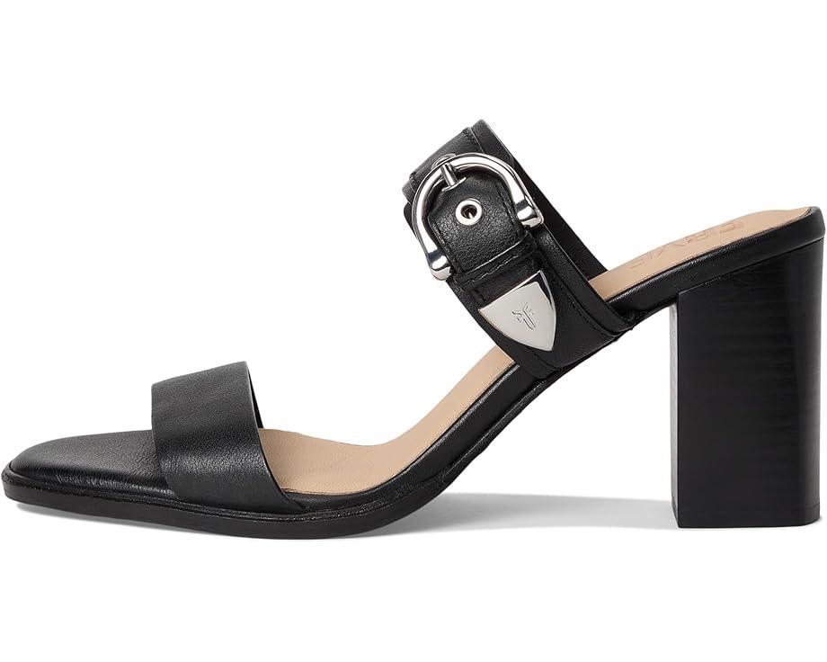 Kaden Stitched Block Heel Mule Sandals Product Image